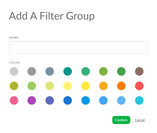 Add A Filter Group